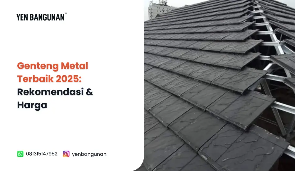Genteng Metal Terbaik 2025: Rekomendasi & Harga
