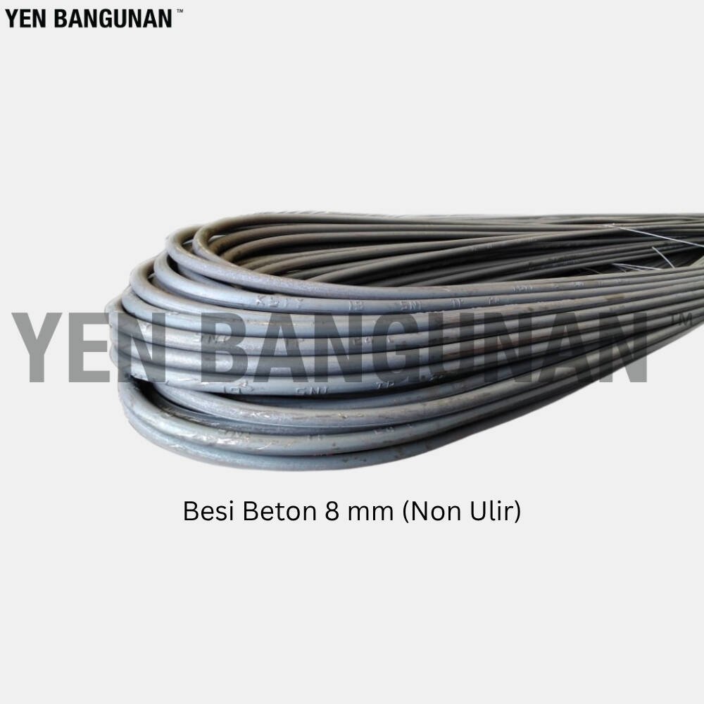 Besi Beton 8 mm (Non Ulir)