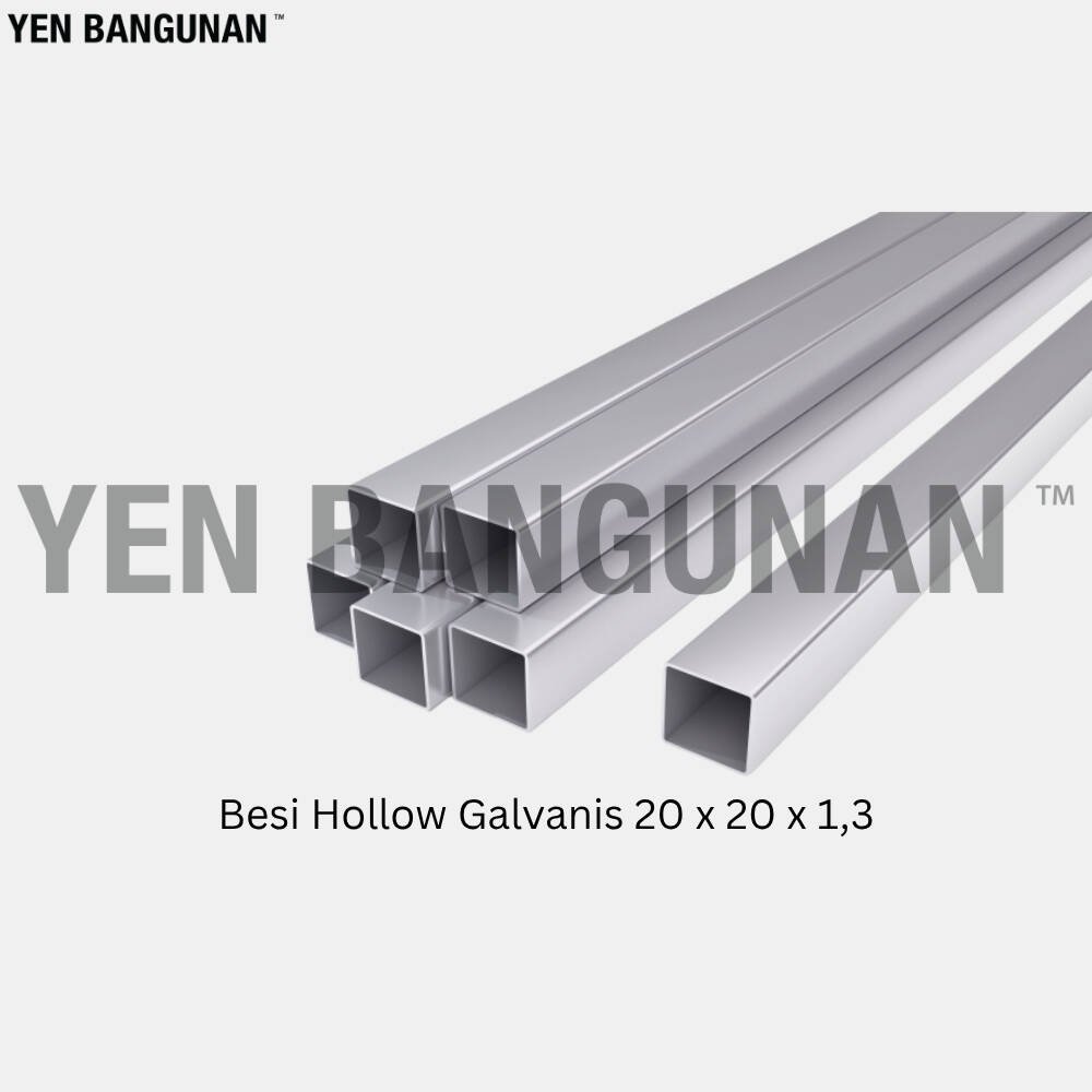 Besi Hollow Galvanis 20 x 20 x 1,3