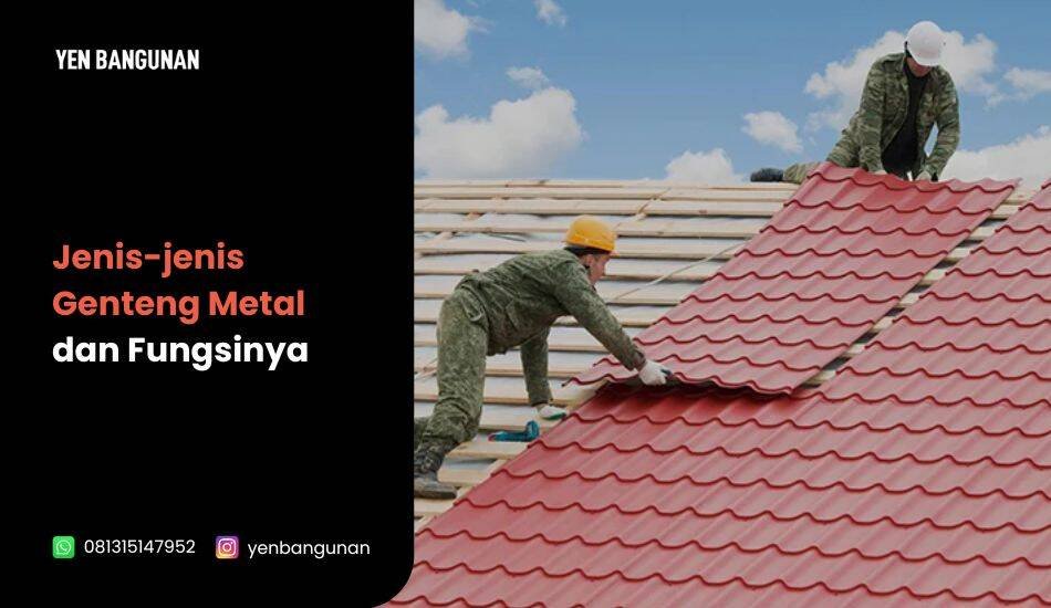 Jenis-jenis Genteng Metal