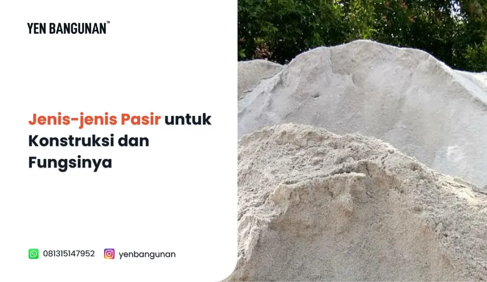 Jenis-jenis Pasir