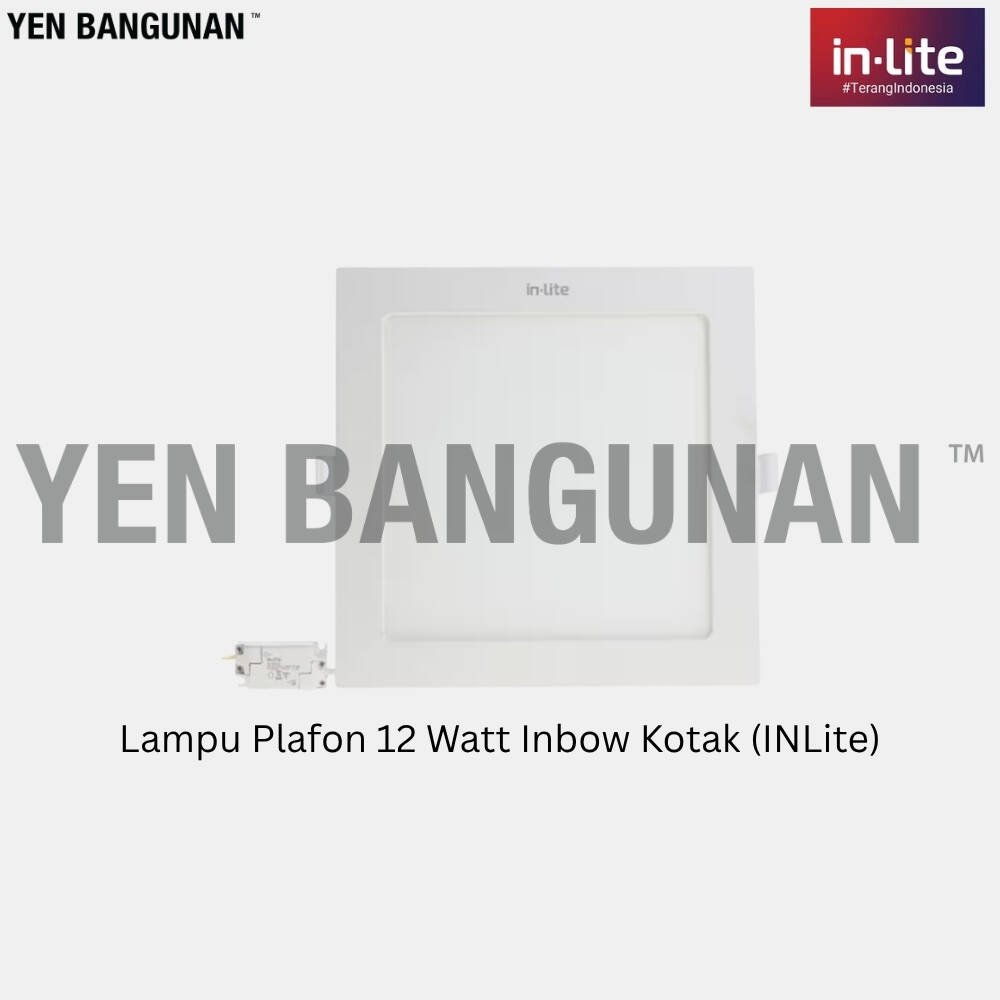 Lampu Plafon 12 Watt Inbow Kotak (INLite)
