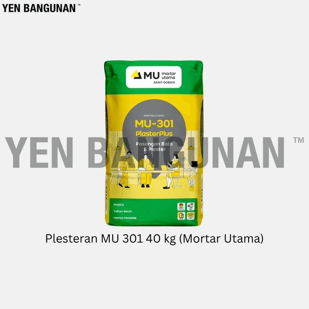 Plesteran MU 301 40 kg (Mortar Utama)