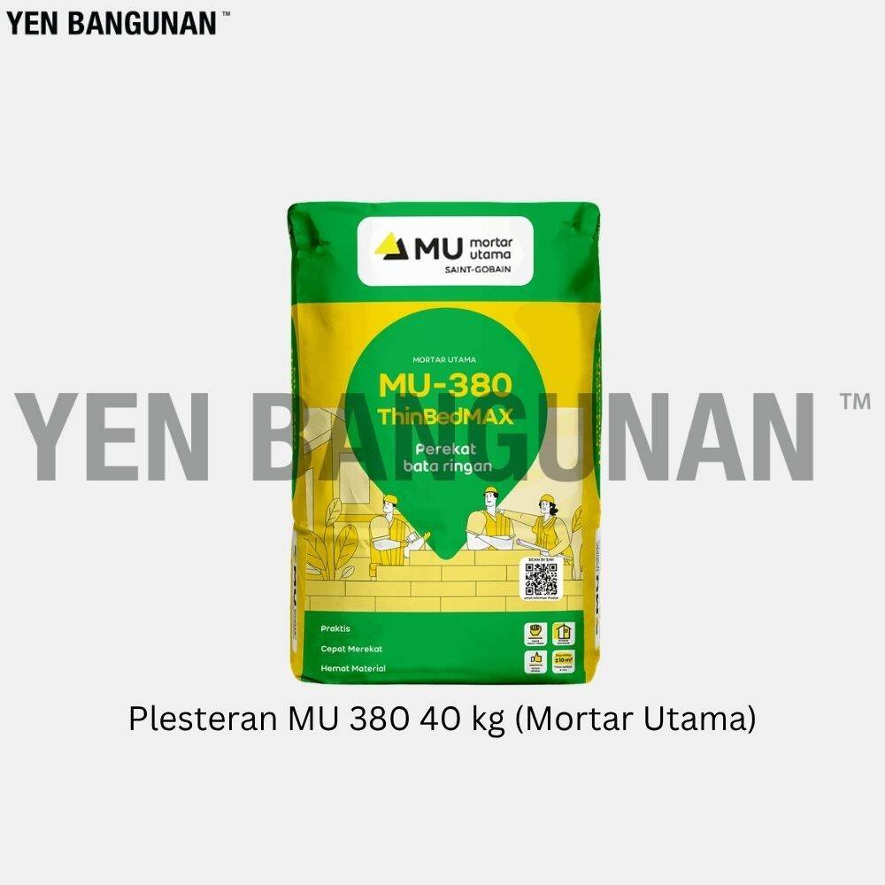 Plesteran MU 380 40 kg (Mortar Utama)