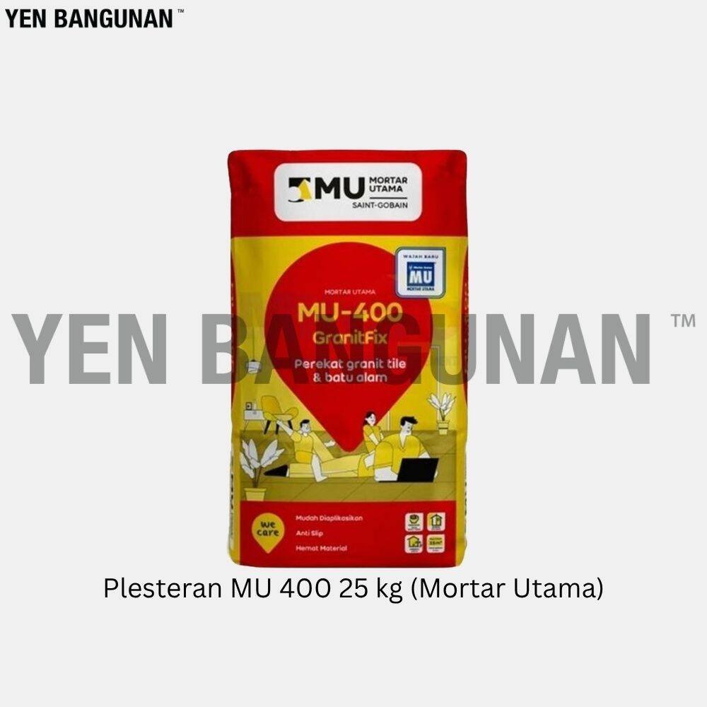 Plesteran MU 400 25 kg (Mortar Utama)