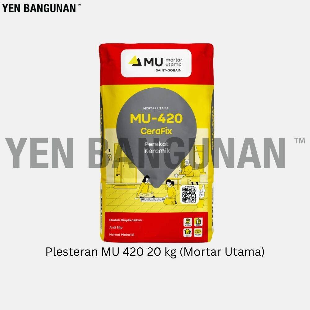 Plesteran MU 420 20 kg (Mortar Utama)