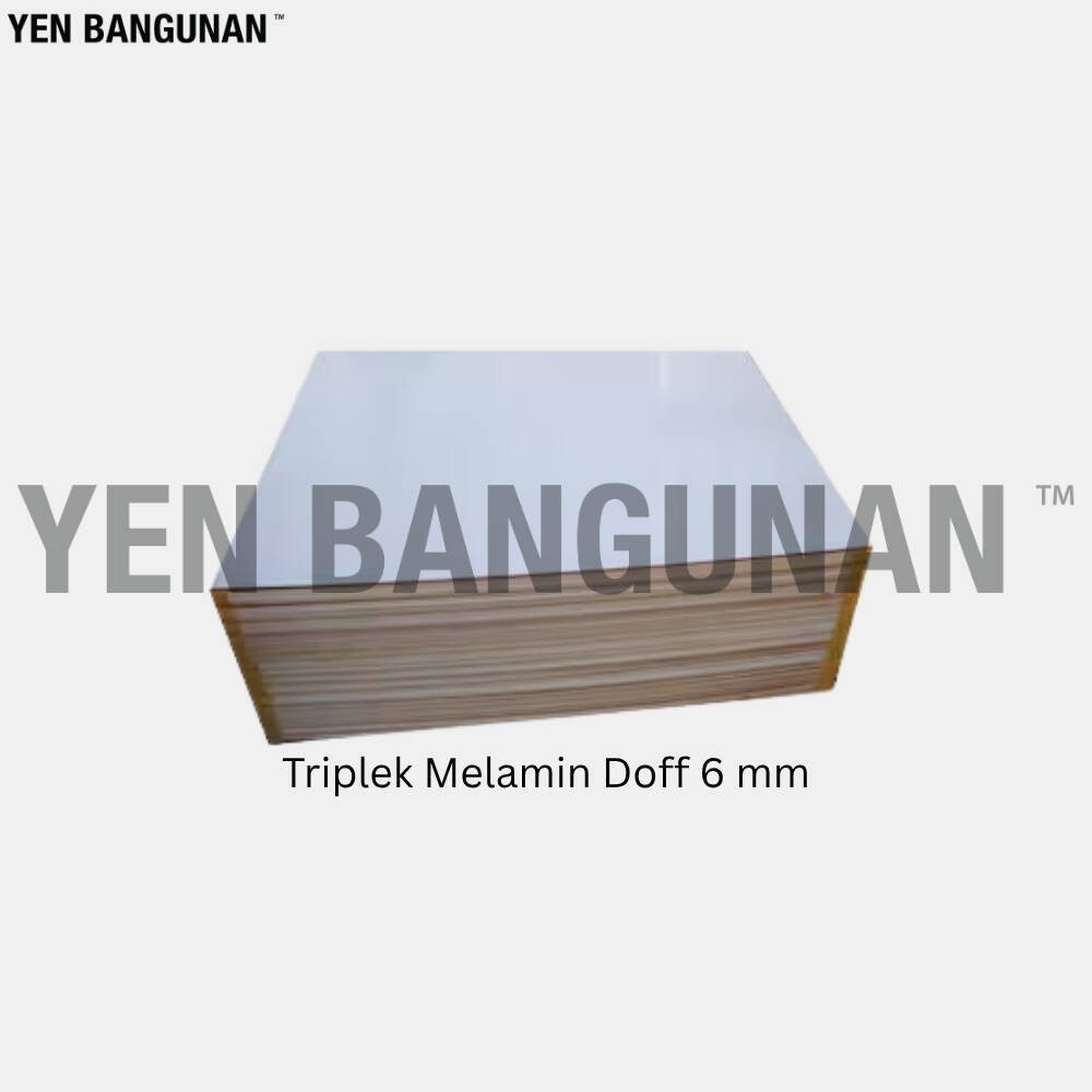 Triplek Melamin Doff 6 mm